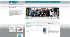 Desktop Screenshot of eurescom.de