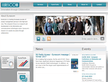 Tablet Screenshot of eurescom.de